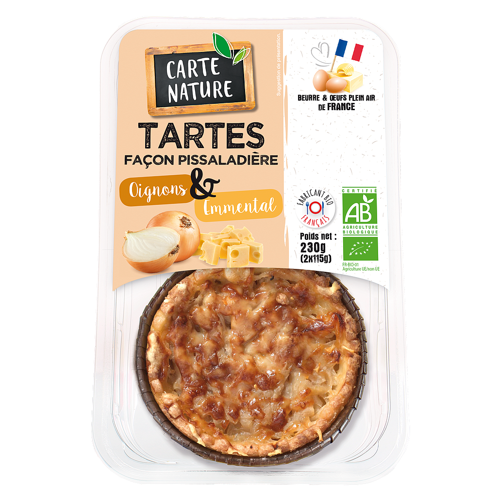 Tartes aux oignons façon pissaladière