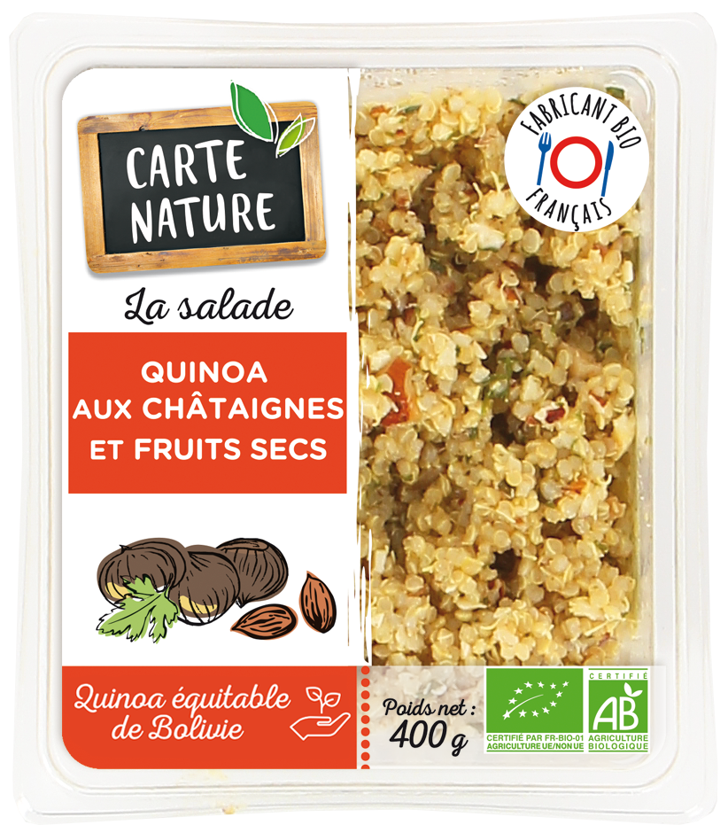 Taboulé de quinoa aux petits légumes